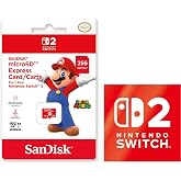【任天堂ライセンス商品】SanDisk microSD Express Card 256GB for Nintendo Switch 2(サンディスク マイクロSDエクスプレスカード 256GB) 【Amazon.co.jp限定特典】Nintendo