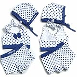 【韓国子供服】【100cm】【110cm】ドット柄&リボン セパレーツ 水着(ピンク) 90cm/100cm (100(5))