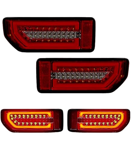 Amazon | ジムニー LEDテールランプ JB64W レッド 「MBRO」 | ブレーキ