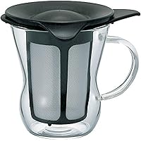 HARIO(ハリオ) ワンカップティーメーカー 200ml ブラック 日本製 プレゼント ギフト 贈り物 OTM-1B