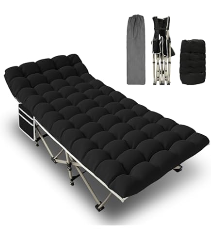 Amazon.co.jp: Jack Boss 折りたたみベッド 簡易仮眠ベッド コット