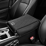 コンソールボックスマット マツダ センター コンソールカバー アームレスト增高マット ロードスター プレマシーアテンザ アクセラ CX-3 CX-5 CX-8 デミオ 専用設計 アクセサリー レザー カスタム 汚れ防止 引っかき傷対策内装パーツ [並行輸入品] 車用 [並行輸入品] (マツダ、ブラック)