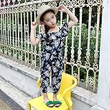 サロペット パンツ カバーオール キッズ ジュニア 子供服 女の子 夏 人気 おしゃれ　可愛い　花柄