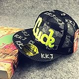 Rush.C ファッション 小物 帽子 キャップ キッズ メッシュ ブラック ライトブルー ブルー 【Rush.Cオリジナルハンカチセット】 B99 (ブラック)