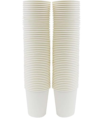 Amazon.co.jp: パックスタイル PS紙コップ 白無地 7オンス 211ml