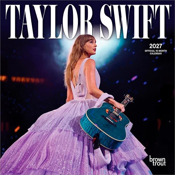 Amazon | テイラー・スウィフト 2027年 カレンダー 壁掛け 公式 ライブ