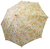 サンマルコ 傘 すみっコぐらし 転写プリント ピンク 50cm