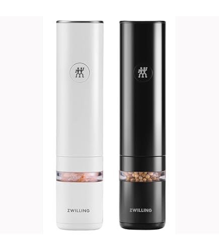 ZWILLING 電動ペッパーミル ブラック　ホワイト ZWILLING J.A. HENCKELS ツヴィリング 電動ミル ブラック