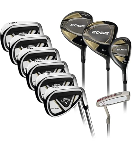 Amazon.co.jp: 2024 Callaway Edge メンズ ゴルフクラブセット - 右