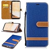 Galaxy S8 Plus ケース Galaxy S8 Plus ケース, OMATENTI 100％手作り 高級PUレザー ケース 手帳型 保護ケース カード収納ホルダー付き 横置きスタンド機能付