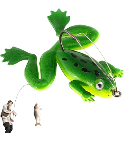 Amazon.co.jp: LSERVER ソフトルアー カエル フロッグ セット