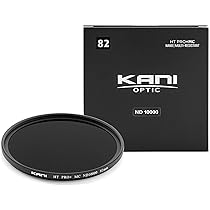 Amazon | KANI 82mm NDフィルター HT PRO+ MC ND10000 減光効果
