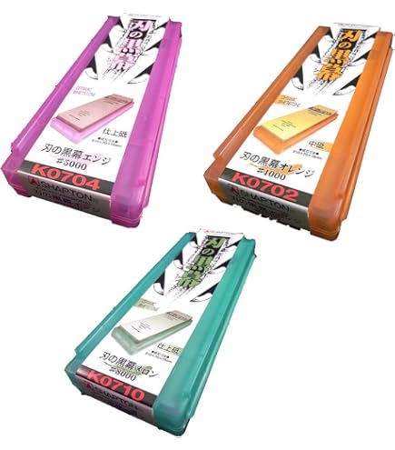 Amazon.co.jp: SHAPTON ハノクロマク セラミック砥石(D-set) - 荒目&中