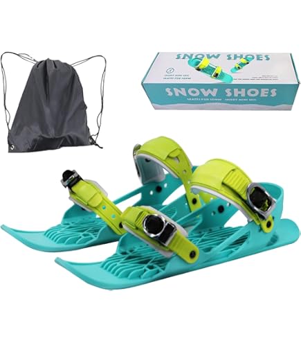 Amazon | Snowfeet Mini Kids | Shoe Size < 6 US | Mini Ski Skates