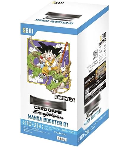 新品未開封テープ付き　ドラゴンボールFW　MANGA BOOSTER　1box Amazon.co.jp: 【正規品・完全未開封BOX】D.Bスーパーカード