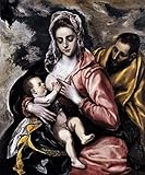The Holy Family – by El Greco – Unframed 16" by 19" AC-35573-1619
