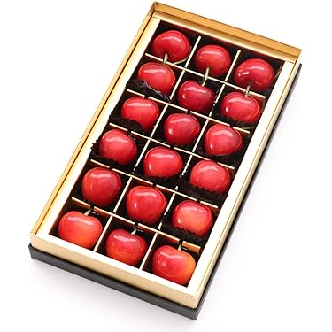 大贈2【まるで宝石箱！特別ギフトBOX】朝採りさくらんぼ【3L粒】 さくらんぼ 母の日 佐藤錦 【さくらんぼギフトボックス24粒 秀L