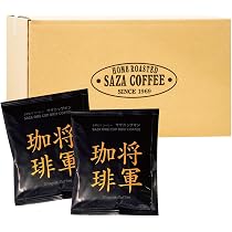 Amazon.co.jp: 【カップオン 将軍珈琲 100P】サザコーヒー 1杯取り