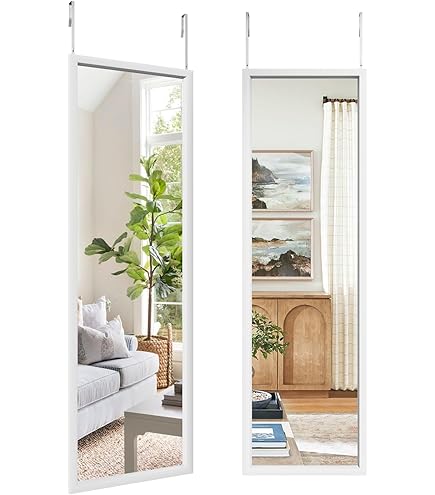 Amazon.co.jp: SONGMICS 姿見鏡 全身鏡 2way 壁掛け ドア掛け