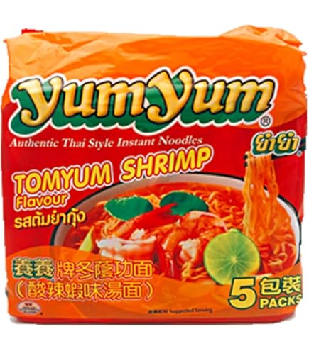 Amazon.co.jp: Ajinomoto YumYum Tomyam Kun Noodles, 3 Packs, 10.6