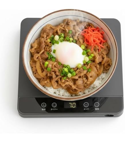 Amazon | COWSAR 食品保温プレート 電気保温トレイ 7段階温度調整