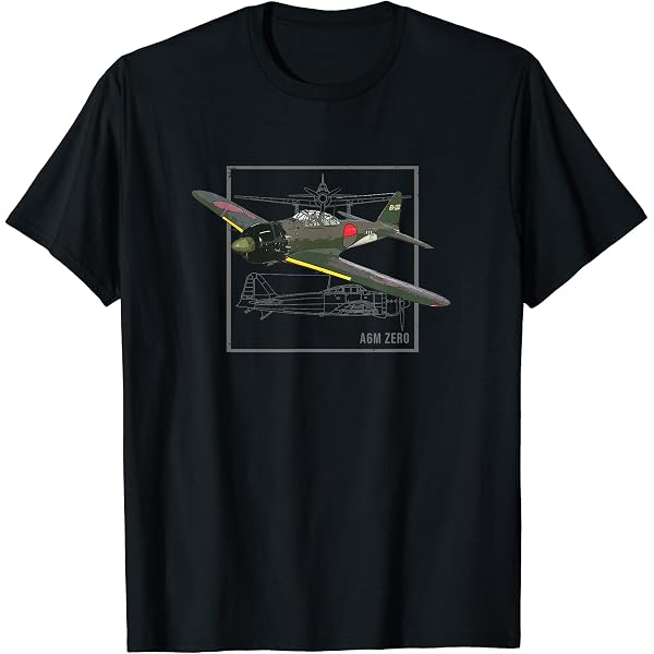 Amazon | キッズ 第2次世界大戦 日本軍戦闘機 零式艦上戦闘機 Tシャツ
