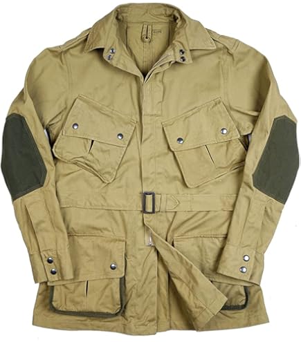 Amazon.co.jp: アメリカ軍 米軍 M42 第82 101空挺師団 空挺服 (コート