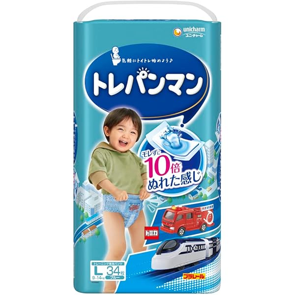 【10袋】ユニ・チャーム トレパンマン 男の子用 ビッグサイズ18枚) ユニチャーム トレパンマン 男の子用 BIG - メルカリ