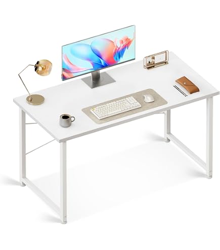 Amazon | YeTom パソコンデスク pc 幅100*奥行48cm つくえ シンプル