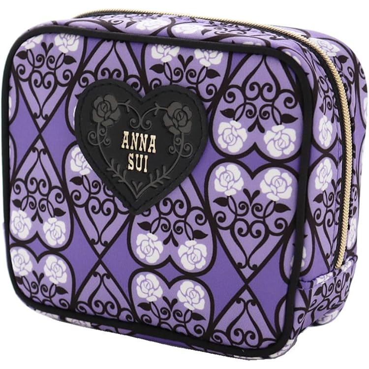 Amazon | 【アナスイ】2WAYポーチ/トラベルポーチ ローズ （ブラック