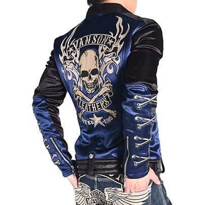 Amazon | [バンソン] ボンディング シングル ライダース ジャケット