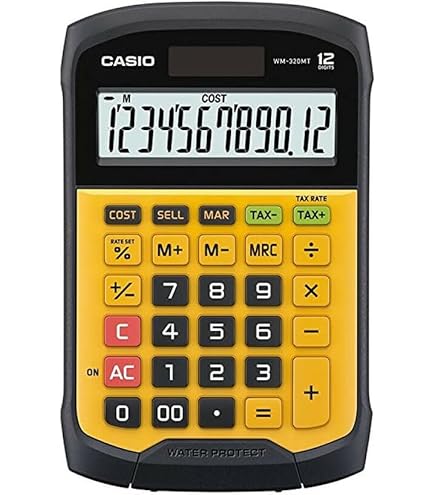 カシオ 防水・防塵電卓 ミニジャストタイプ 10桁 WM-200MT-WE-N ホワイト cm3dmju Amazon | カシオ 防水・防塵電卓 ミニジャストタイプ 10桁 WM-200MT-WE