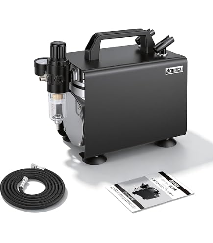 Amazon.co.jp: Anesty AHPTrunk 2in1エアブラシコンプレッサー