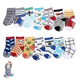 hotbest14足 ソックス 靴下 子供ソックス 抗菌防臭 滑り止め 吸汗吸湿 可愛い 綿 子供靴下 保温ソックス