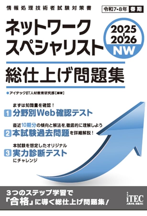2024 ネットワークスペシャリスト 総仕上げ問題集 | アイテックIT人材