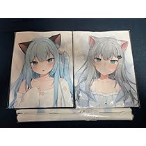 Amazon.co.jp: 正規品 甘城なつき Nachoneko なちょ 猫羽 雫 抱き枕  