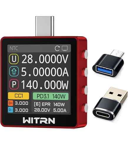 Amazon.co.jp: Power-Z KM003C ポータブル USB-C 高速充電テスター +