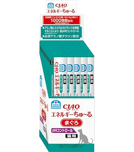 Amazon.co.jp: チャオ (CIAO) 猫用おやつ エネルギーちゅ～る 乳酸菌