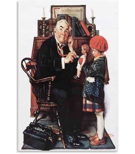 Amazon.co.jp: Norman Rockwell ノーマン・ロックウェル 絵画 ポスター