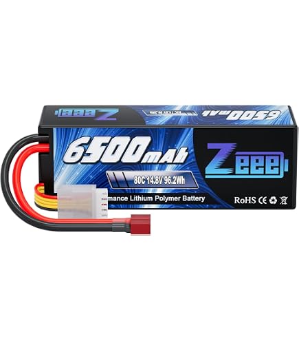 STASRC Batterie Flywing FW450 4S 14,8V – 3000mAh Ou 5000mAh – XT60 – Hélicoptère RC