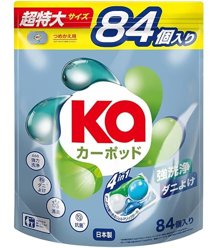 Amazon.co.jp: 洗濯洗剤 カーポッド 部屋干しEX 詰め替え ジェル