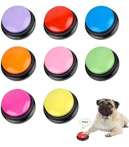 Amazon | FluentPet ベーシックボキャブキット - 12個の録音可能な