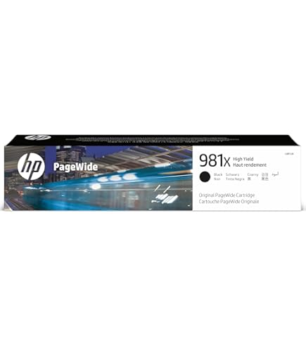 Amazon.co.jp: HP 981X オリジナル PageWide カートリッジ 4色セット