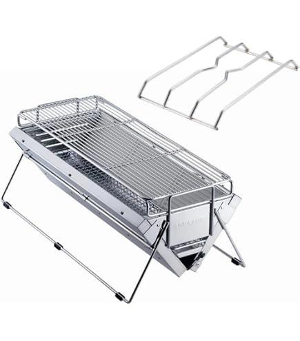 Amazon | ユニフレーム ユニセラTG-III ロング 焚火台 BBQコンロ