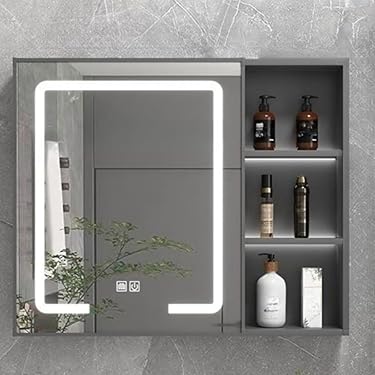 【Janboe】 LEDバスルームミラーキャビネット 50×70cm 浴室 ミラー キャビネット」の人気商品一覧 | 安い商品を通販サイト