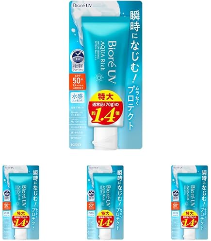 Amazon.co.jp: ビオレUV アクアリッチ 呼吸感ベール 70g 花王