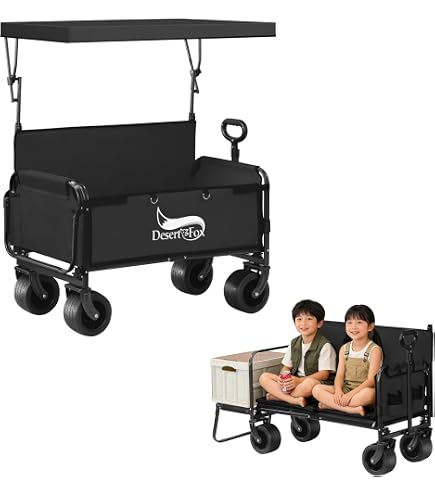 Amazon.co.jp: 【椅子に早変わり】 アウトドアワゴン キャリーワゴン