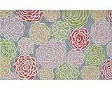 The Rug Market 16488B Handmade Rugs, Multi Rose, Multicolor [並行輸入品]