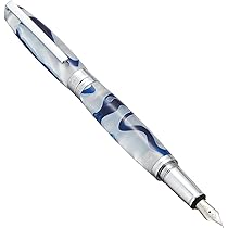 レシーフ　万年筆 Amazon | レシーフ パールソユーズ 万年筆 ブルー/ホワイト 細字