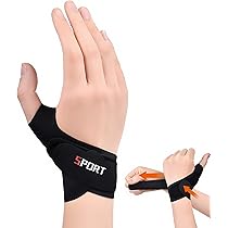 Amazon | 手首 サポーター 腱鞘炎 固定 保護 親指 サポーター 親指